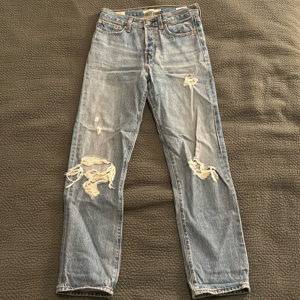 Levis Wedgie Straight Jeans